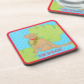パームリーフアイランドゴールデンドッグ2 コースター (左側)
