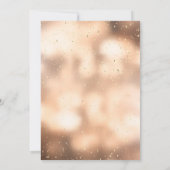 パームリーフダイヤモンド, コンフェッティ ウェディング アニバーサリー 招待状 (裏面)