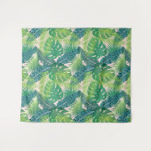 パームリーフパターンタペストリー タペストリー (正面(横))