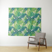 パームリーフパターンタペストリー タペストリー (インサイチュ(横))