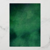 パームリーフビーチ結婚式リハーサルディナ実在ー 箔招待状 (裏面)