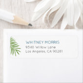 パームリーフ住所 シール (インサイチュ)