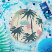 パームリーフ紙プレート ペーパープレート (パーティー)