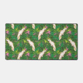 パーム付きオウム葉型 デスクマット (正面)