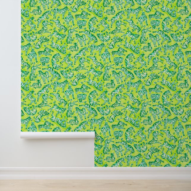 パーム名門私立校風のビーチグリーンシマウマ 壁紙 (アプリケーション)