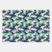 パーム名門私立校風のビーチゴルフ ラッピングペーパーシート (正面2)