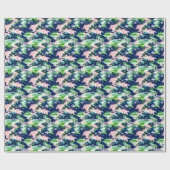 パーム名門私立校風のビーチゴルフ ラッピングペーパー (フラット)