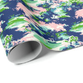 パーム名門私立校風のビーチゴルフ ラッピングペーパー (ロールコーナー)