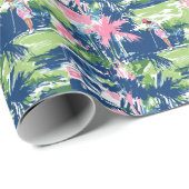 パーム名門私立校風のビーチゴルフ ラッピングペーパー (ロールコーナー)