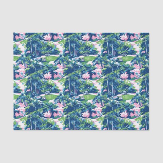 パーム名門私立校風のビーチゴルフ 薄葉紙 (正面)