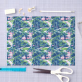 パーム名門私立校風のビーチゴルフ 薄葉紙 (クラフト)