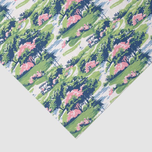 パーム名門私立校風のビーチゴルフ 薄葉紙 (詳細)