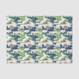 パーム名門私立校風のビーチゴルフ 薄葉紙