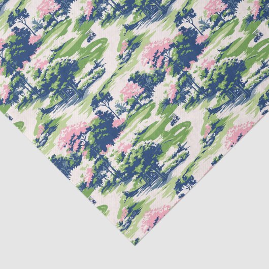 パーム名門私立校風のビーチゴルフ 薄葉紙 (詳細)