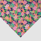 パーム名門私立校風のビーチプリントかわいいオランウータンス 薄葉紙 (詳細)