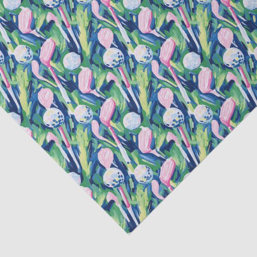 パーム名門私立校風のビーチ抽象芸術ゴルフクラブ 薄葉紙 (詳細)