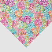 パーム名門私立校風のビーチ海シェルパターン 薄葉紙 (詳細)