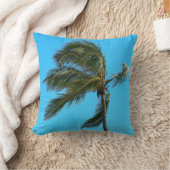 パーム吹アクセント枕 クッション (ブランケット)