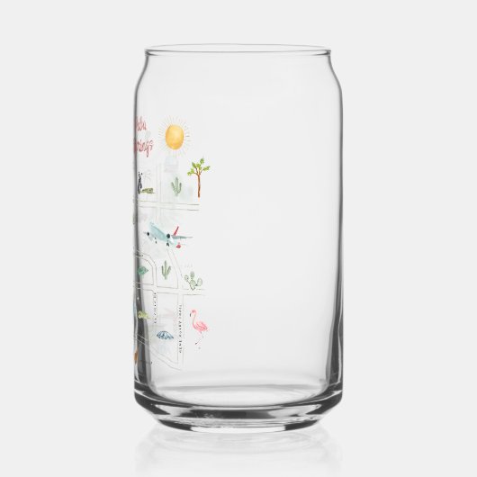 パーム図解入りの、写真付きの春の地図 |バチェロレッテ ガラス缶 (裏面)