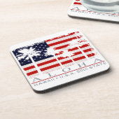 パーム国旗ハワイアロハ愛国的コースター コースター (左側)