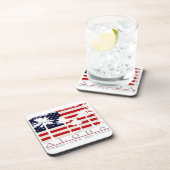 パーム国旗ハワイアロハ愛国的コースター コースター (右側)
