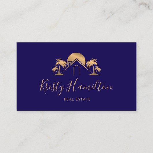 パーム実在ツリーエステートプロフェッショナルハウス写真の追加 名刺 (正面)