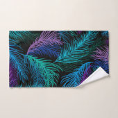 パーム数々のの色葉の バスタオルセット (ハンドタオル)