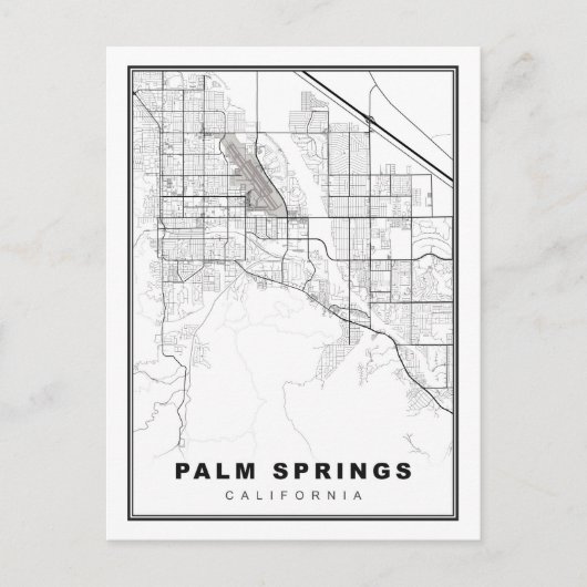 パーム春の地図 シーズンポストカード (正面)