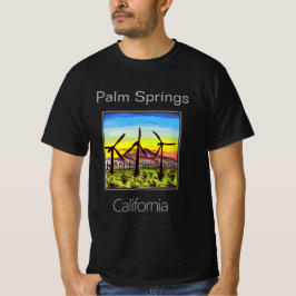 パーム春ウィンドミルズ，カリフォルニア Tシャツ