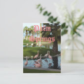 パーム春カリフォルニアポストカード ポストカード (スタンド正面)