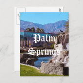 パーム春カリフォルニアポストカード ポストカード (正面/裏面)