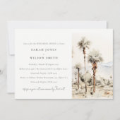 パーム春カリフォルニアランドスケープリハーサルディナー 招待状 (正面)