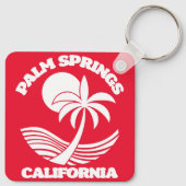 パーム春カリフォルニア キーホルダー (裏面)