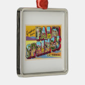 パーム春カリフォルニアCAラージレター メタルオーナメント (右)