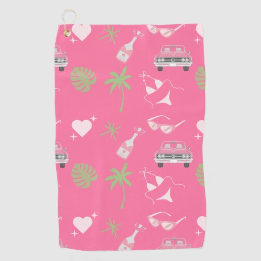 パーム春カントリークラブゴルフタオル ゴルフタオル (正面)