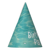 パーム春サマーバースデーパーティーピンク パーティーハット (左)