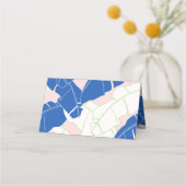 パーム春ス結婚パラダイスモダン プレイスカード (裏面)