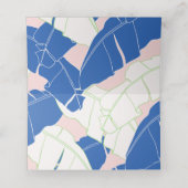 パーム春ス結婚パラダイスモダン プレイスカード (内部開封)