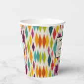 パーム春ダイヤモンドミッドモダンセンチュリー結婚ズ 紙コップ (右)