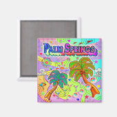 パーム春バケーションターゲットマグネット マグネット (正面/裏面)