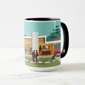 パーム春パーティーハウス マグカップ (正面右)