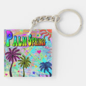 パーム春ビビビッドロマンスキーチェーン キーホルダー (裏面)