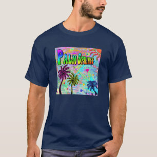 パーム春ビビビッドロマンスTシャツ Tシャツ