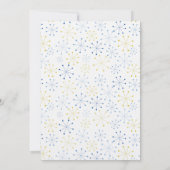 パーム春ミッドセンチュリーモダンヴィンテージ 招待状 (裏面)