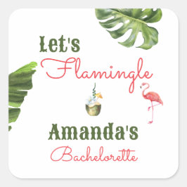 パーム春ラストフラミングルバチェロレッテ スクエアシール