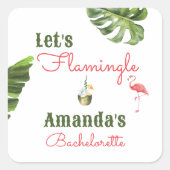 パーム春ラストフラミングルバチェロレッテ スクエアシール (正面)