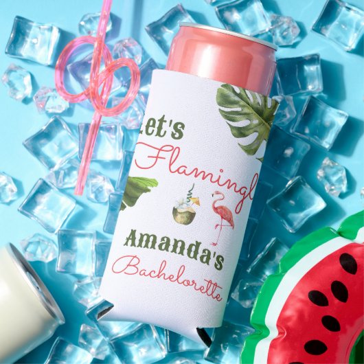 パーム春ラストフラミングルバチェロレッテ スリム缶クーラー (インサイチュ 夏)