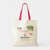 パーム春ラストフラミングルバチェロレッテ トートバッグ (裏面)