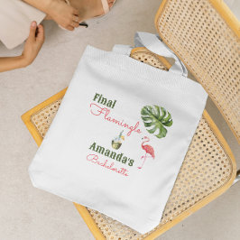 パーム春ラストフラミングルバチェロレッテ トートバッグ