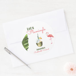 パーム春ラストフラミングルバチェロレッテ ラウンドシール